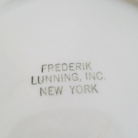 Frederik Lunning Vintage Bread and Butter Plate - Picture 5 of 5